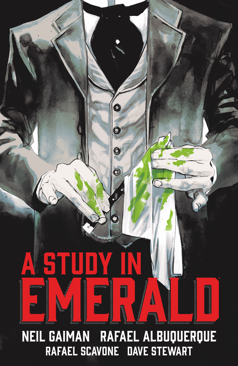 Illustration for article titled Neil Gaiman tackles Sherlock Holmes in this A Study In Emerald exclusive